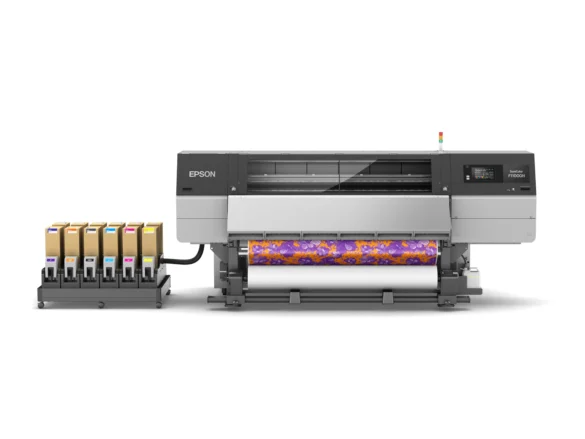 Epson announces a new 76-inch industrial dye-sublimation printer with optional Jumbo Roll