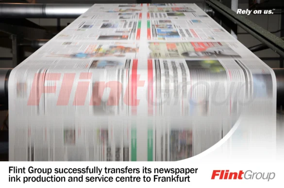 Flint Group successfully transfers its newspaper ink production and service centre to Frankfurt