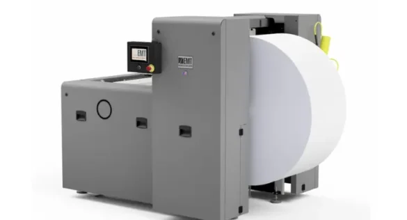 EMT International Chameleon RFX roll-to-roll winders now standard at 23” web