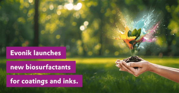 Evonik launches new biosurfactants TEGO® Wet 570 Terra and TEGO® Wet 580 Terra for coatings and inks