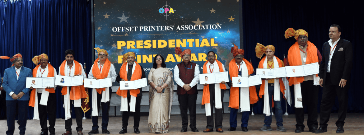 Prestigious ‘Presidential Print Award’ Presented to Eight Presidents at International Conference in Ayodhya