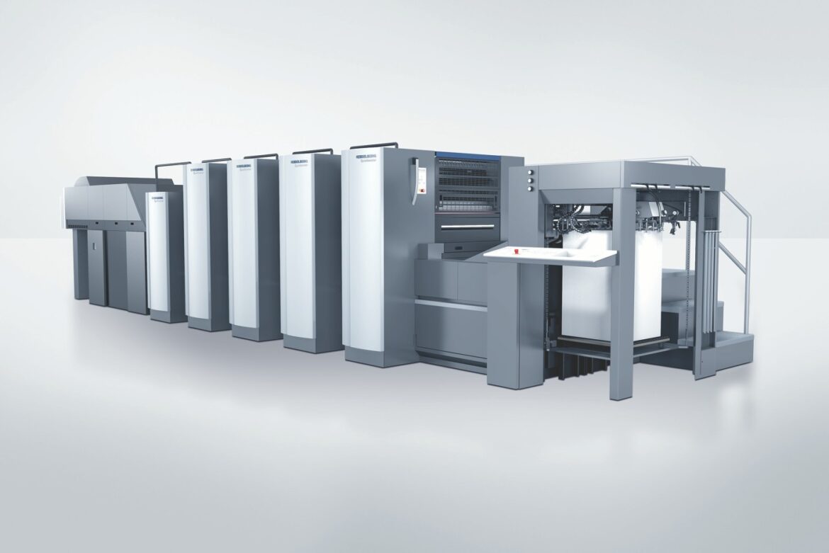 A new Heidelberg Speedmaster CX 75 press for the Belz printing plant in Vendée