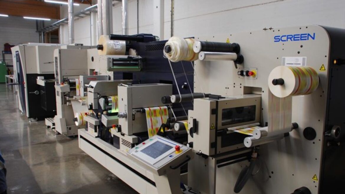 Digi-Paq installs fourth Screen inkjet label press