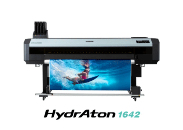 MUTOH releases HydrAton 1642 waterbased UV printer