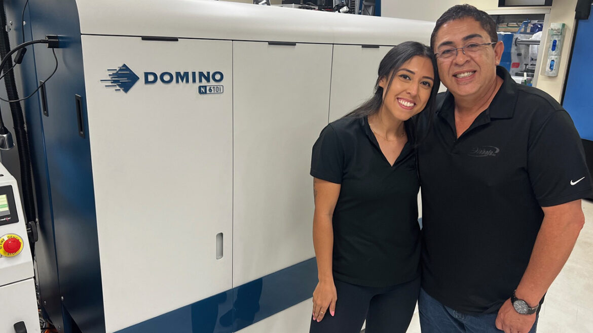 E Labels adds second Domino N610i digital press