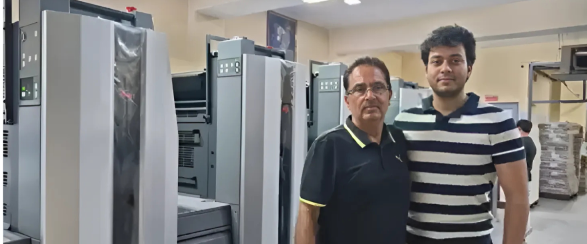 Provin Technos Installs RMGT 9 Series 5-Color Press at Pearl Printers, New Delhi