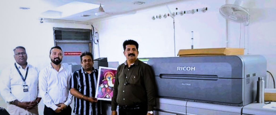 The Graphics Enhances Capabilities with Ricoh Pro C9500 Installation in Delhi