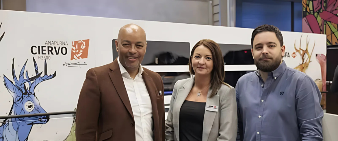 Digital Plus secures UK market-first with Agfa’s Anapurna Ciervo limited edition inkjet printer acquisition Digital Plus secures UK market-first with Agfa’s Anapurna Ciervo limited edition inkjet printer acquisition