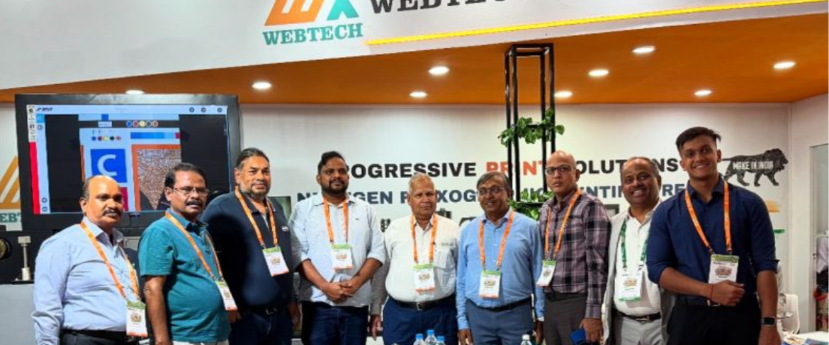 Bapuji Surgicals Acquires WEBTECH's LABELTECH S3 SERIES Flexo Printing Machine Directly from Expo Floor