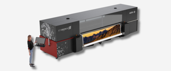 Agfa prepares to unleash unbridled potential at FESPA 2025 with the Jeti Bronco H3300 S