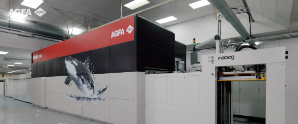 Agfa makes waves in inkjet printing with the SpeedSet Orca 1060