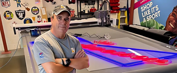 CS-Promotions transforms business with a JWEI JCUT-2131 digital cutter from CMYUK