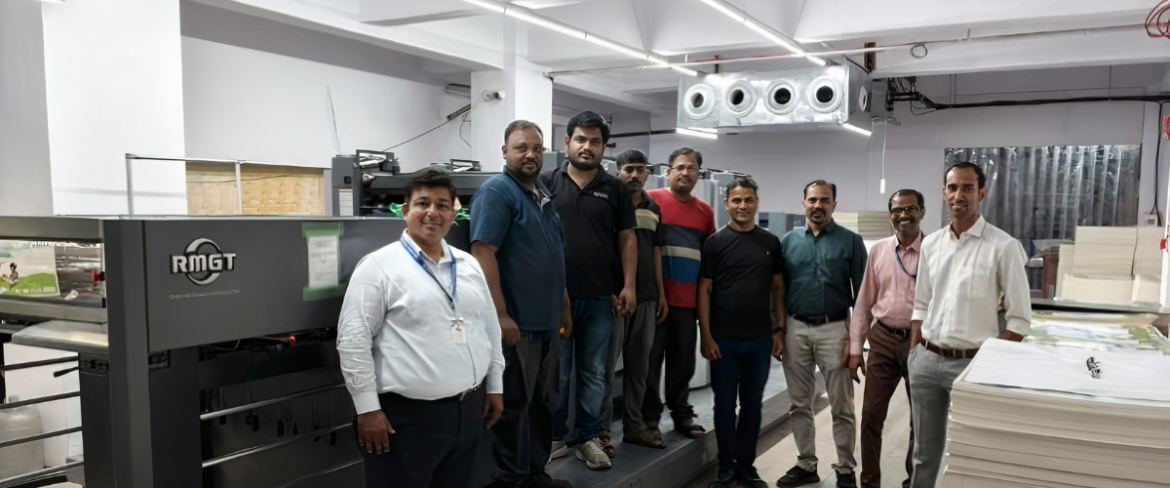 Quarterfold Printabilities Enhances Production Capabilities with Installation of RMGT 920 4-Color Offset Press by Provin Technos