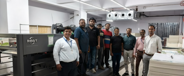 Quarterfold Printabilities Enhances Production Capabilities with Installation of RMGT 920 4-Color Offset Press by Provin Technos