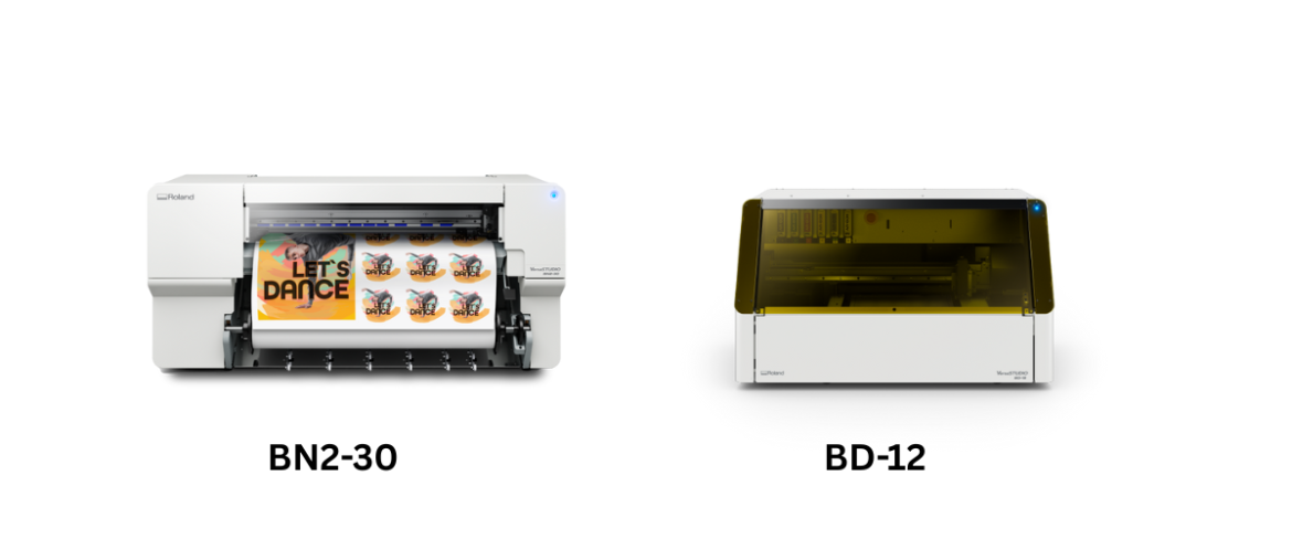 Roland DG Introduces Two VersaSTUDIO Printers to Expand the Capabilities of Its Compact Print/Cut and Direct-to-Object Devices