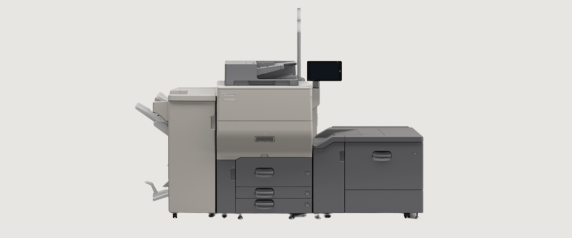 Faster operation and greater usability powered by the new RICOH Pro™ C5400 Series