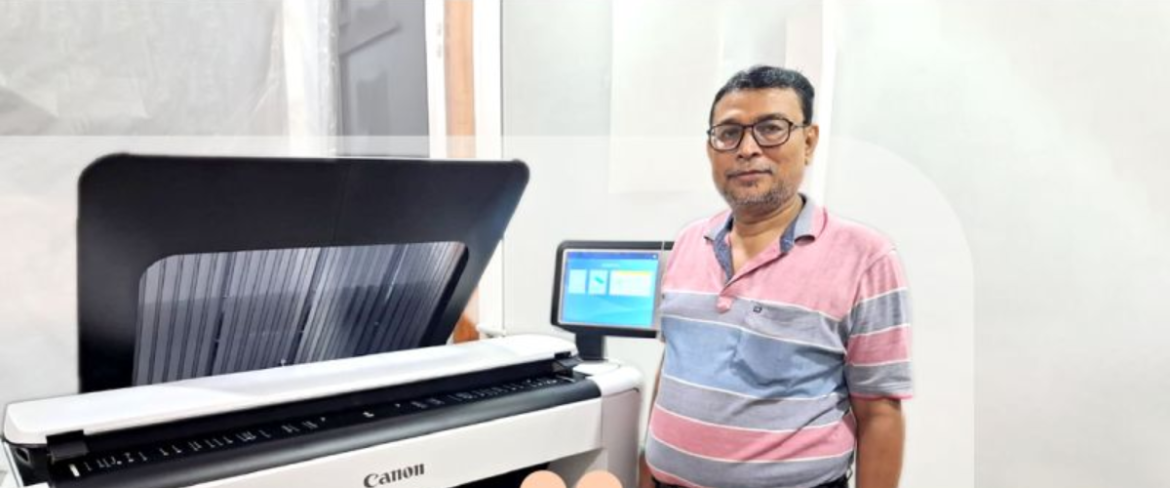 Monotech Systems Installs Canon plotWAVE T35 MFP at New JM Xerox, Kolkata