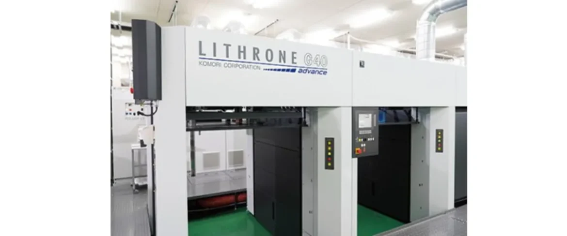 Komori Lithrone G40 advance installation Komori Lithrone G40 advance installation