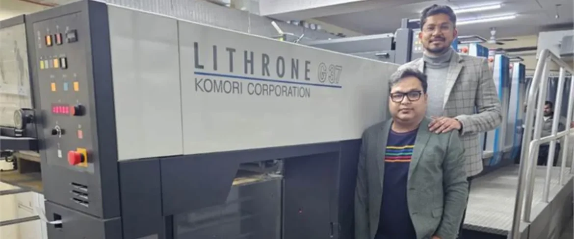 KOMORI Lithrone GL37 powers productivity at Bahubali Digiglam
