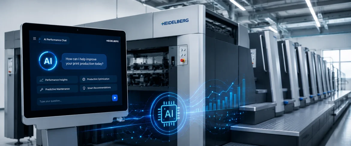 Heidelberg Launches AI Performance Chat for Smarter Print Production