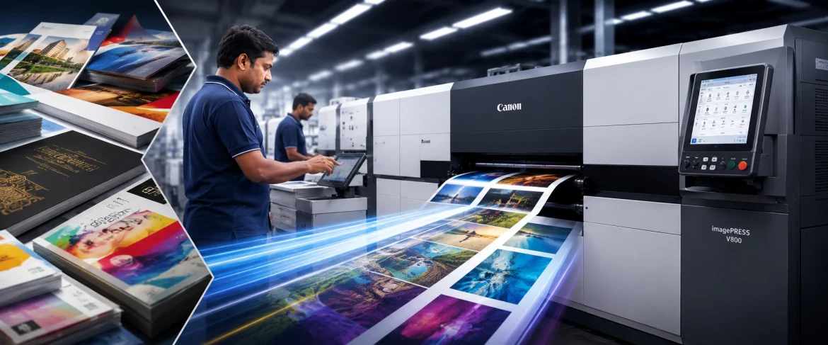 Printona Multiprint Boosts Production Excellence with Canon ImagePress V800