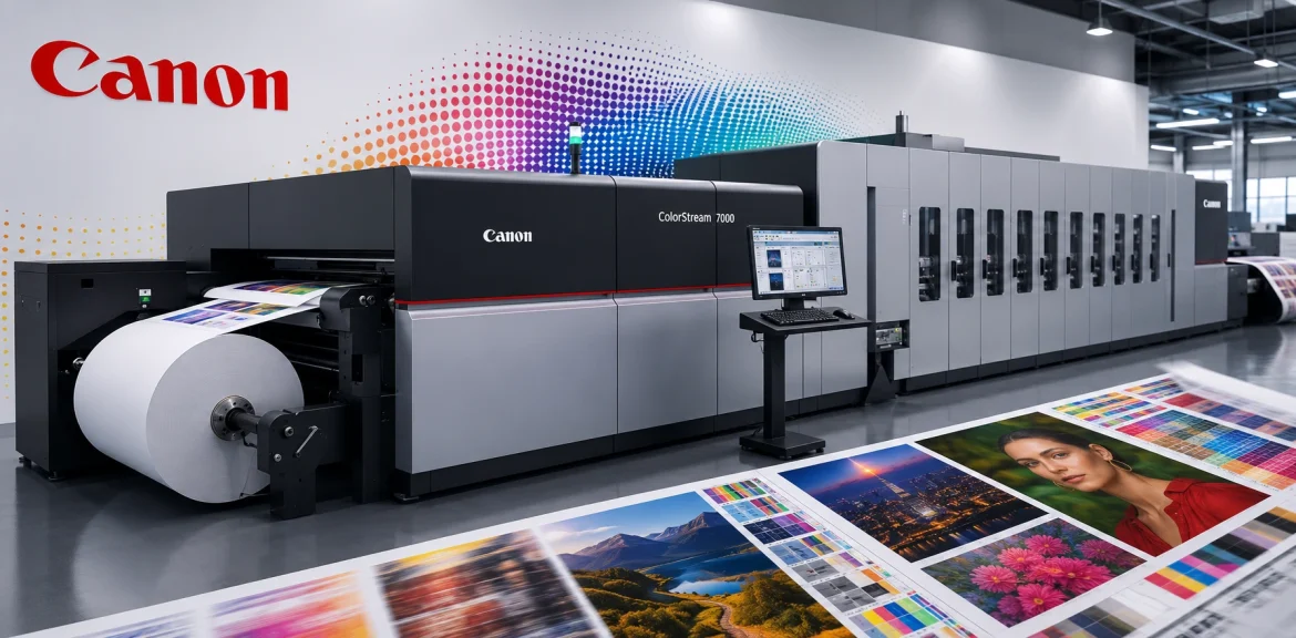 Canon Launches ColorStream 7000 Series to Expand Web-Fed Inkjet Portfolio