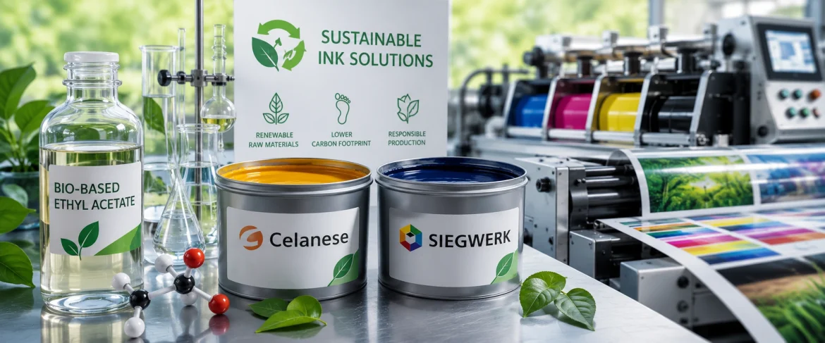 Celanese and Siegwerk Advance Sustainable Ink Production with Bio-Based Ethyl Acetate