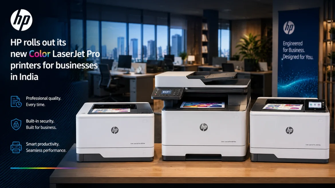 HP Expands India’s Business Print Market with New Color LaserJet Pro 3000 Series