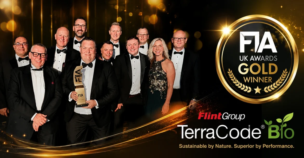Flint Group’s TerraCode Bio Wins Gold for Sustainable Print Innovation at FIA UK Awards