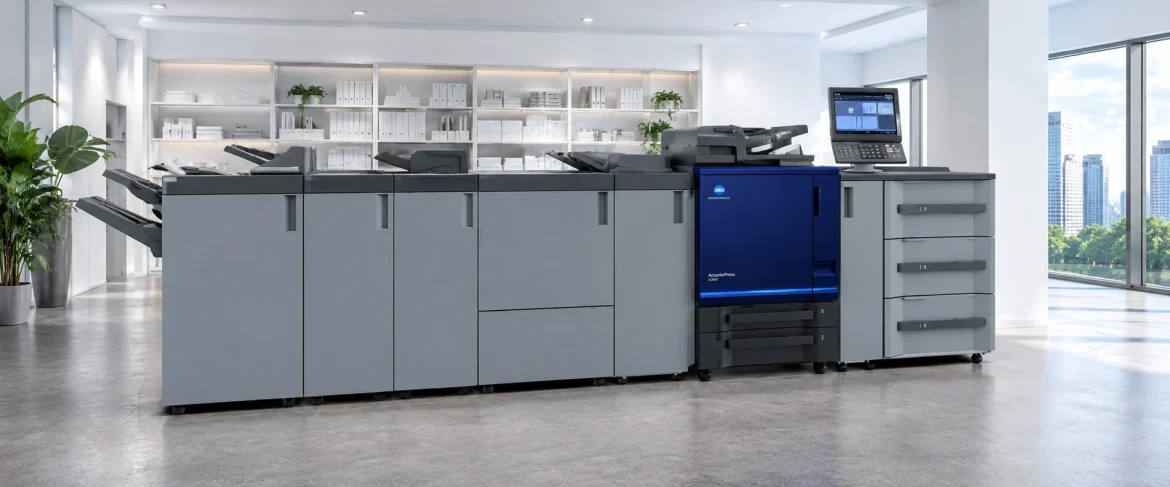 Konica Minolta Unveils AccurioPress C5080 Series to Boost Production Print Automation