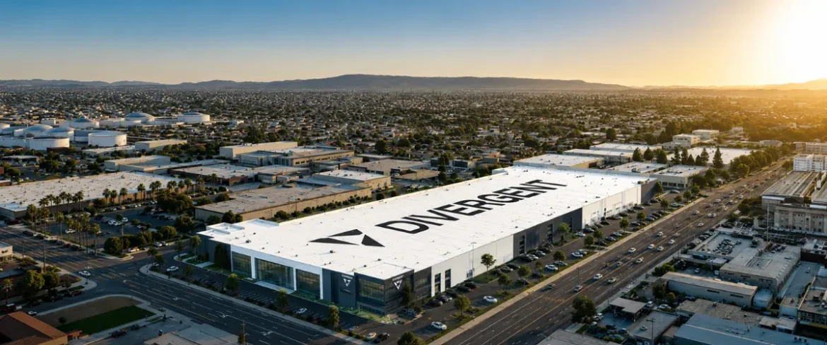 Divergent Expands Long Beach Manufacturing Campus, Adds 64 Advanced Metal 3D Printers