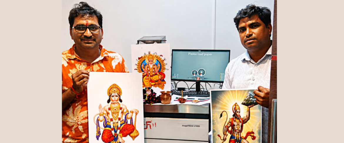 Canon imagePRESS V1000 Boosts Yellow Print Productivity