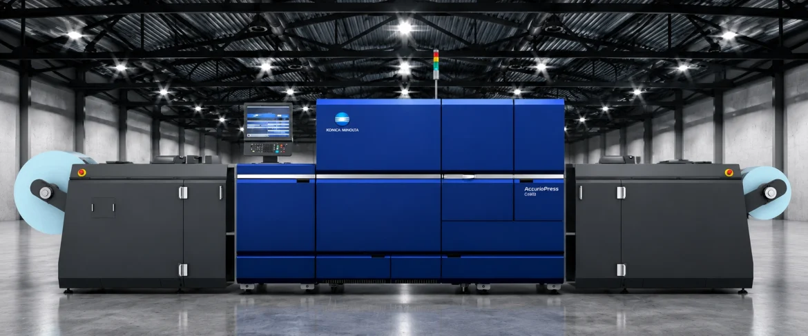 Konica Minolta and Color-Logic shine in premium metallic label production partnership