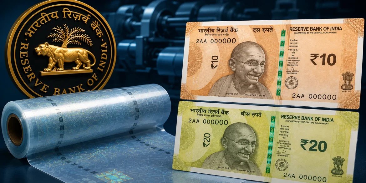 RBI to Begin Field Trials of ₹10 and ₹20 Polymer Banknotes