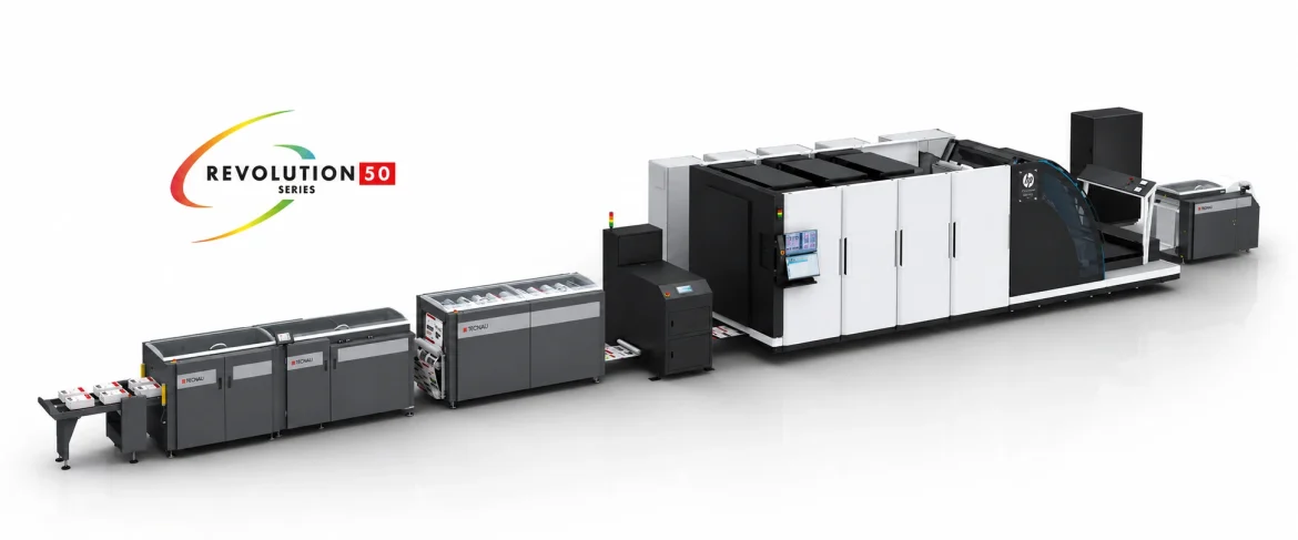 Tecnau Revolution 50 AutoSetup Certified for HP PageWide Web Press A2200 Integration