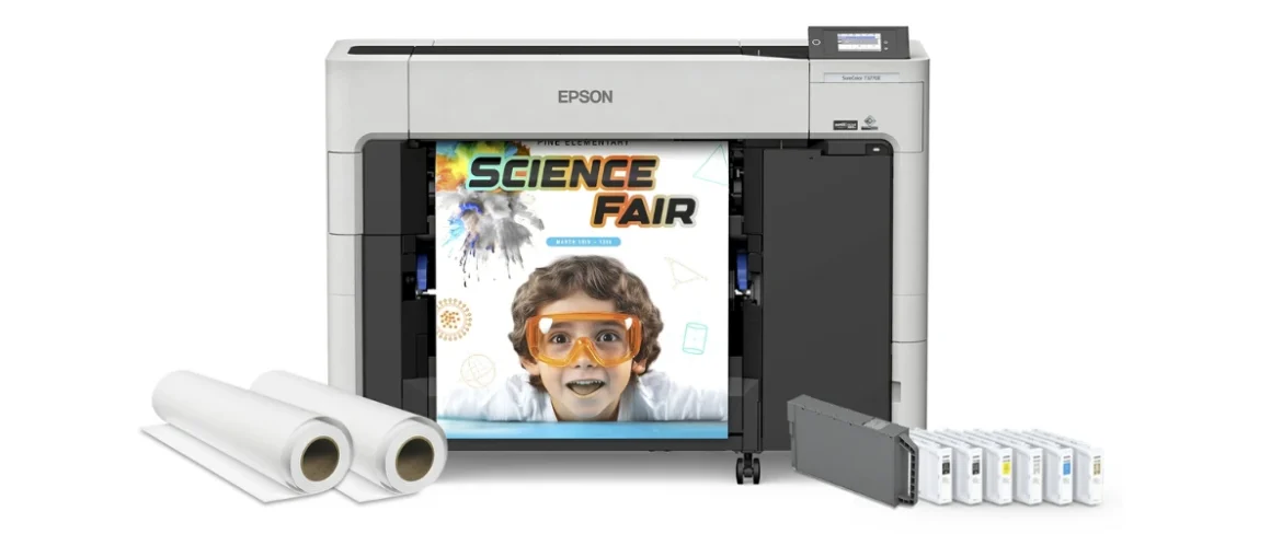 Epson Launches SureColor T3770E Wide-Format Printer Bundle for Professional Poster Printing