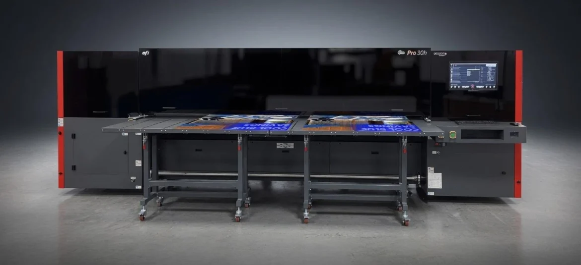 S S Communications Enhances Signage Production with EFI Pro 30h Hybrid Printer