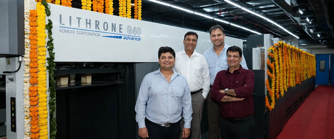 Vijayshri Packaging Commissions Fourth Komori Lithrone G40 Advance