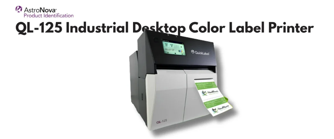 AstroNova Introduces QL-125 Industrial Desktop Color Label Printer