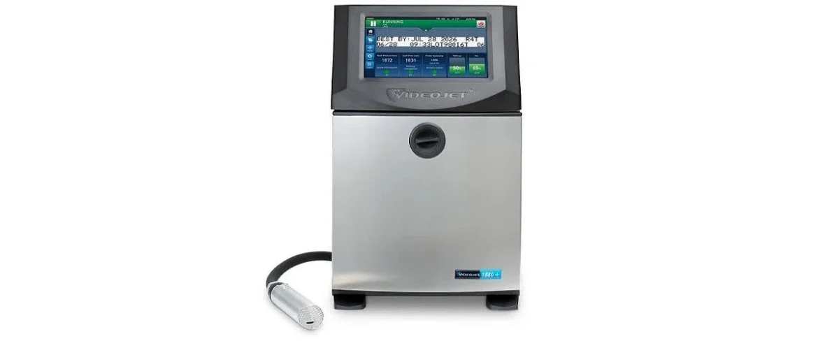 Videojet Announces 1880 C Continuous Inkjet Printer for Reliable Pigmented Inkjet Coding