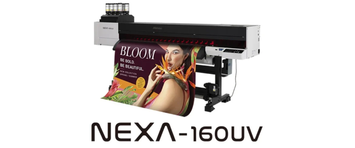 Mimaki Expanding the Possibilities of Print Business and Supporting Growth Introducing the Roll-to-Roll UV Printer "NEXA-160UV"